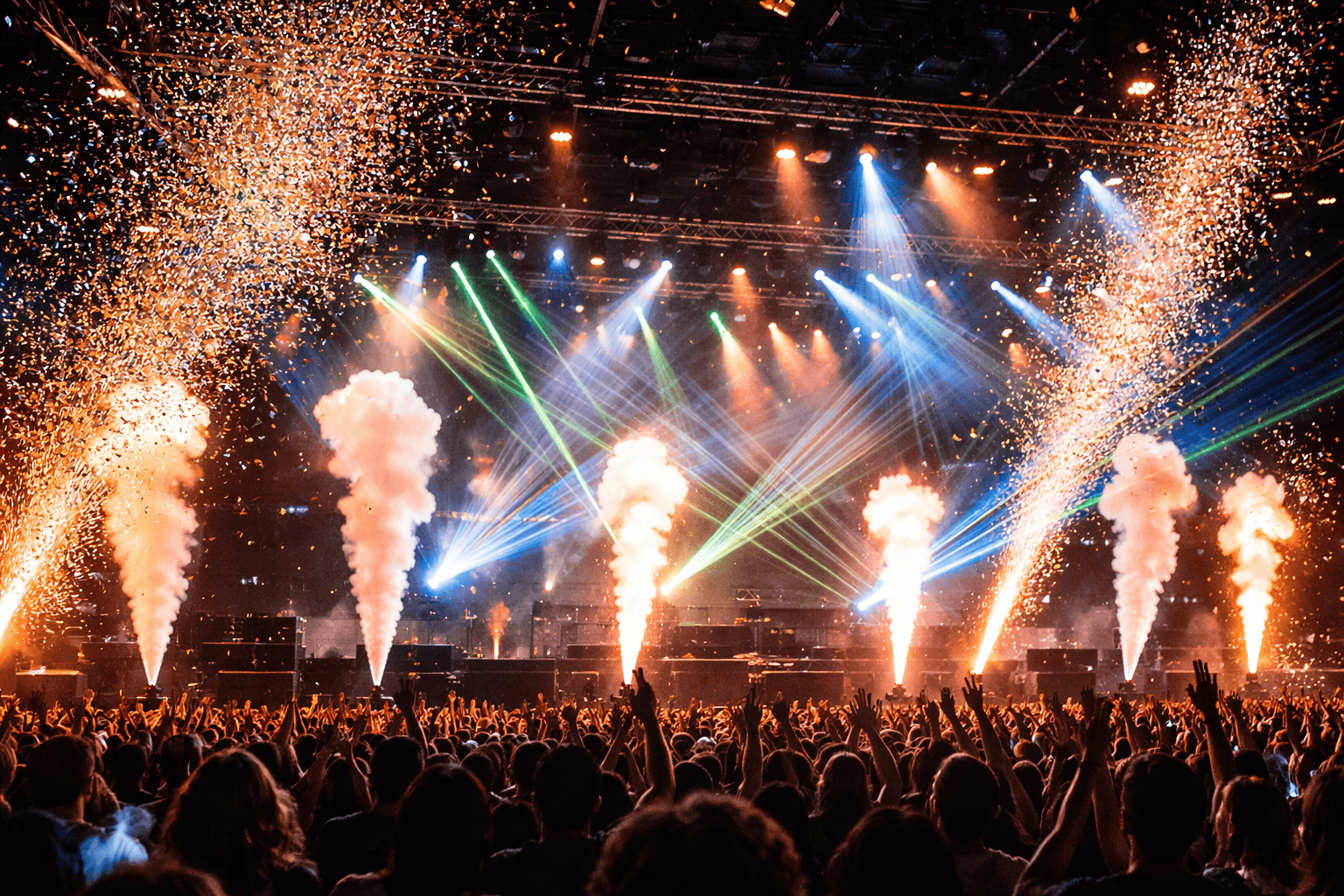 SFX, Pyro &amp; Laser