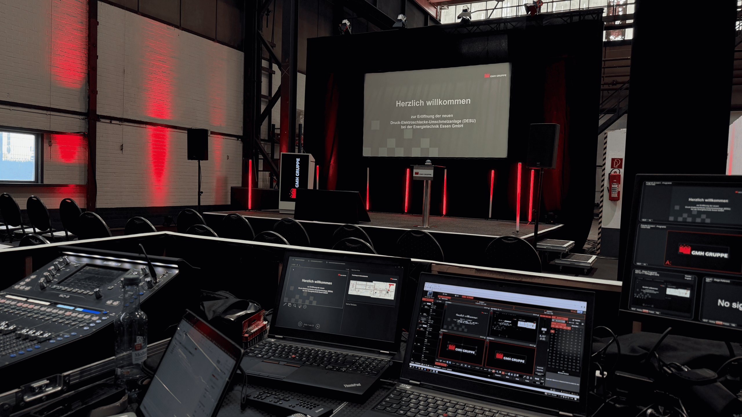 Ambienten Beleuchtung durch Hinzmann-Eventtechnik